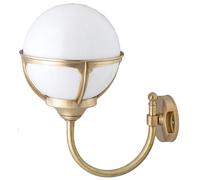 Esterno Wandleuchte Ottone Vintage Design IP43 Inossidabile Casa Cortile Lampada