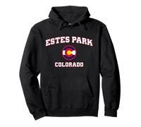 Estes Park Colorado (Colorado) Felpa con Cappuccio