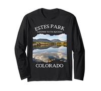 Estes Park Colorado USA National Park Americani Donne Uomini Maglia a Manica