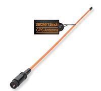 Estesa Lungo Raggio Flessibile Ricevitore Arancione Antenna Aggiornamento 15 "Frusta Antenna per Garmin GPS Alpha 100 200 Astro 220 320 430, Roniware
