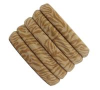 Estetica Animale Stampa Scrunchies Elastico Capelli Corda Set Di 5 Capelli Francesi Elastico Assorbente Capelli Tie Per Dopo Il Bagno Uso