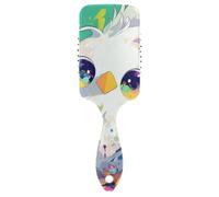 Estetica Bellezza Ant Art Pittura amichevole soffiaggio spazzola asciutta Progettato cuoio capelluto massaggio per capelli ricci con manico ergonomico cepillo para pelo rizado