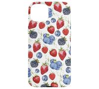 Estetica Berry Fragola Mirtillo Mora Custodia per iPhone 15 Plus