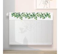 Estetica copertura antipolvere in lino per termosifoni aggiunge fascino offrendo protezione (180 cm)