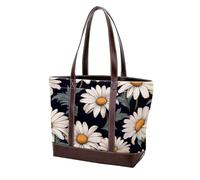 Estetica Daisy-308 Moda Lavato Durevole Borsa Della Borsa Della Borsa in Pelle per Le Donne Top Handle Borse A Tracolla con Tasche Cerniera