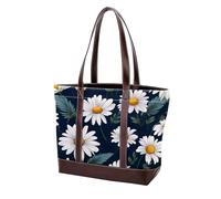 Estetica Daisy-314 Moda Lavato Durevole Borsa Della Borsa Della Borsa in Pelle per Le Donne Top Handle Borse A Tracolla con Tasche Cerniera