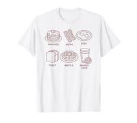 Estetica del Cibo per la Colazione Maglietta