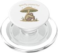 Estetica del cozycore di salute mentale introverso silenziosamente potente PopSockets PopGrip per MagSafe