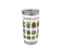 Estetica del deserto del cactus del collettore di piante grasse del cactus Bicchiere termico in acciaio inox doppia parete