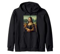 Estetica Detto La Reine La Regina Moderna Gioconda Arte Felpa con Cappuccio