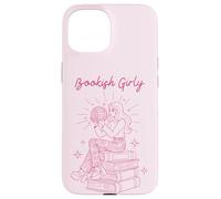 Estetica di lettura retrò di Bookish Girly Custodia per iPhone 15