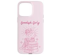 Estetica di lettura retrò di Bookish Girly Custodia per iPhone 15 Pro Max