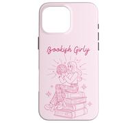 Estetica di lettura retrò di Bookish Girly Custodia per iPhone 16 Pro Max
