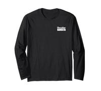Estetica floreale vintage del gangster sensibile (2 lati) Maglia a Manica