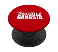 Estetica floreale vintage del gangster sensibile (2 lati) PopSockets PopGrip Adesivo