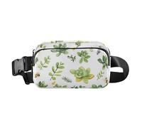Estetica Girasole Stella Bianco Marsupio Crossbody Passaporto Borsa Sling Donne Borse Petto Fanny Pack per Allenamento, Colore 17, 1 Size