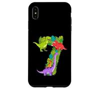 Estetica per festa a tema dinosauro 7° compleanno di sette anni Custodia per iPhone XS Max