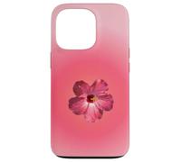 Estetica Rosa Aura Rosa Gradiente Ibisco Carino Estate Custodia per iPhone 13 Pro