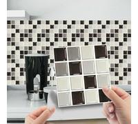 Estetico Appeal con 10 pezzi PVC Sticker Set Elevate Your Kitchen & Bath Walls Today (MSC068)