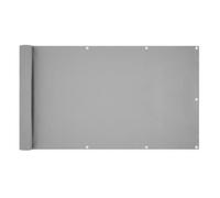 Estexo Pannello Schermo Per Privacy in PVC Grigio 75 x 600 cm