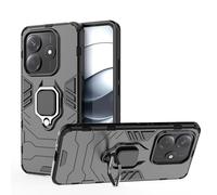 ESTH® Custodia per Xiaomi Redmi Note 14 5G con 360° Rotante Staffa, [Compatibile con Supporto Magnetico per Auto], Cover Paraurti PC + TPU, Nero