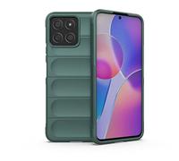 ESTH® Custodia Silicone Liquido per Honor X8 5G con Protezione Anti-Germi e Fodera in Microfibra, Cover in Silicone a Antiurto 360°, Verde