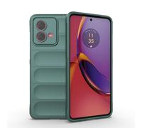 ESTH® Custodia Silicone Liquido per Motorola Edge 40 Neo con Protezione Anti-Germi e Fodera in Microfibra, Cover in Silicone a Antiurto 360°, Verde