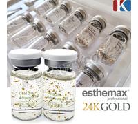ESTHEPRO 24K Gold Ampolle 8ml x 10ea Set Made in korea Korean Cosmetics NUOVO