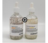 ESTHEPRO Caviar&CoQ10 100ml + Niacinamide & Adenosina Multi Capsule Serum 100ml