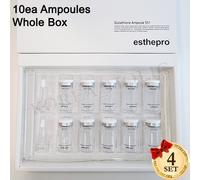 ESTHEPRO Glutatione Ampolle 8 ml 10EA 4 scatole cura estetica della pelle...