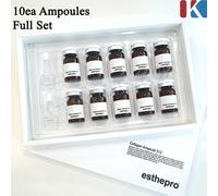 ESTHEPRO Set di fiale idratanti peptidi chitossili collagene vitamina ialuronica