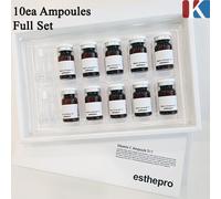 ESTHEPRO Set di fiale idratanti peptidi chitossili collagene vitamina ialuronica