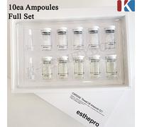 ESTHEPRO Set di fiale idratanti peptidi chitossili collagene vitamina ialuronica