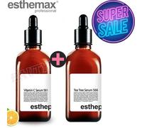 ESTHEPRO Vitamin C Serum 100ml + ESTHEPRO Tea Tree Serum 100ml Set Made in korea