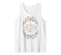 Esther 4:14 Corona Floreale Fede Donne Canotta