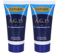 ESTHÈR A.G. 15 Gel AC. Glicolico 15% 2x30 ml