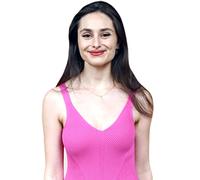 Esther Abrami (Pink Dress) Half Body Buddy Cutout