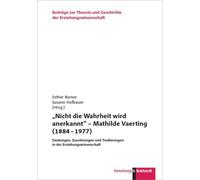 Esther Berner S „Nicht die Wahrheit wird anerkannt“ - Mathilde Vaert (Tascabile)