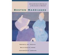 Esther D. Rothblum Boston Marriages (Tascabile)