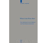 Esther J. Hamori "When Gods Were Men" (Copertina rigida)