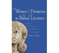 Esther J. Hamori Women's Divination in Biblical Literature (Copertina rigida)