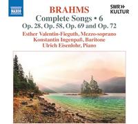 Audio Cd Johannes Brahms - Complete Songs, Vol. 6