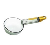 Estink 180 Ml Porzione di Riso Scoop Design a Clamp/Holder Lungo Design Trasparente Misurazione del Cucchiaio Cucina Crappe (Verde trasparente)