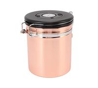 Estink 304 Contenitore di Stoccaggio per Chicchi di caffè in Acciaio Inossidabile con Sigillatura Forte per Caffetterie e Amanti delle Noci (1.5L)