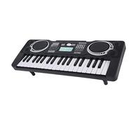 Estink 37 Key Kids Tastboard Piano con una Doppia modalità Dual Dual, Promuove la Prima Illuminazione Musicale e lo Sviluppo dell'immaginazione per i Bambini (BLACK)