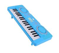 Estink 37 Key Kids Tastboard Piano con una Doppia modalità Dual Dual, Promuove la Prima Illuminazione Musicale e lo Sviluppo dell'immaginazione per i Bambini (BLUE)