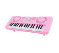 Estink 37 Key Kids Tastboard Piano con una Doppia modalità Dual Dual, Promuove la Prima Illuminazione Musicale e lo Sviluppo dell'immaginazione per i Bambini (PINK)