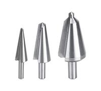 Estink 3Pcs Punte Coniche,16-30,5 mm / 5-20 mm / 3-14 mm HSS Punta Conica a Gradini Taper Umbrella Drill Bit Step Drill Set Cono Smusso Cutter per Acciaio Inossidabile, Metallo, Legno, plastica
