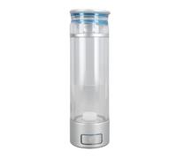Estink Bottiglia d'acqua Idrogeno Ad Alta Concentrazione Easy Funzionamento Coppa dell'acqua del Generatore di Idrogeno Privo di BPA per l'ufficio Fitness per la Casa (SILVER)