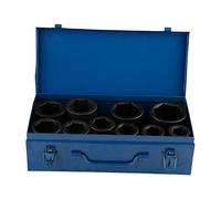 Estink Bussole a Impatto, Set da 10 Pezzi 22-50mm, Bussole Esagonali per Avvitat